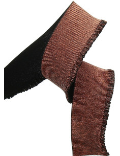 Elastische metalen rok - Brons