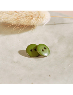 Bouton Classic Shine - Matcha Blad 2