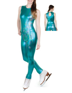 Mouwloos unitard-patroon (academisch) - Jalie 3239 2