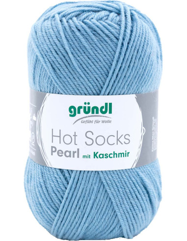 Hot Socks Pearl effen sokkenwol Gründl