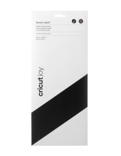 Set van 4 beschrijfbare herpositioneerbare vinylvellen 14 cm x 33 cm Cricut Joy 2