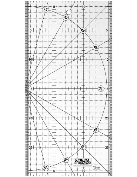 Olfa quiltliniaal 15 cm x 30 cm