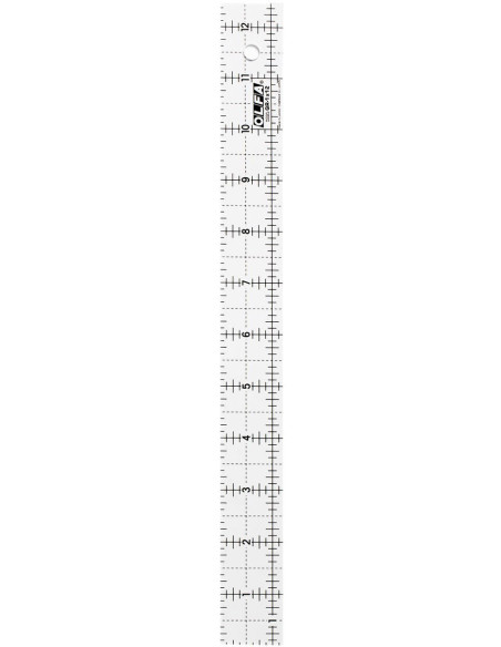 Olfa patchwork liniaal 1 x 12 inch