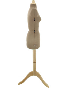 Lady Valet Deluxe Caramel paspop maat 36 / 44 2