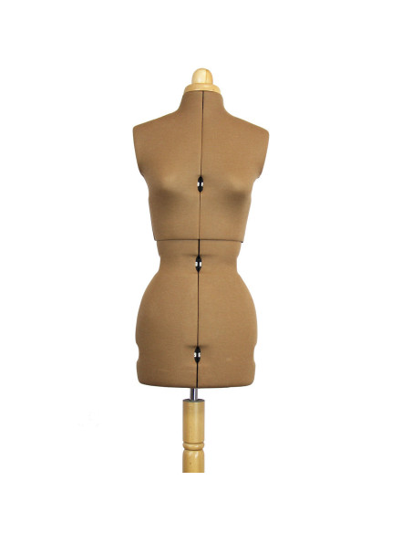 Lady Valet Deluxe Caramel paspop maat 36 / 44