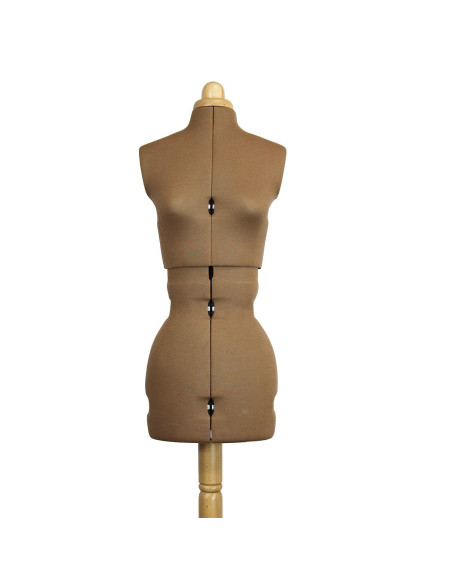 Lady Valet Deluxe Caramel paspop maat 36 / 44