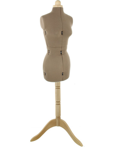 Lady Valet Deluxe Caramel paspop maat 44 / 50