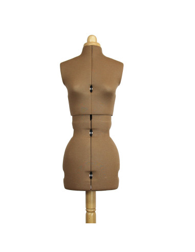 Lady Valet Deluxe Caramel paspop maat 44 / 50