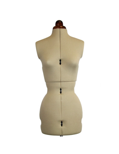 Lady Valet Deluxe paspop Cappuccino maat 36 / 44