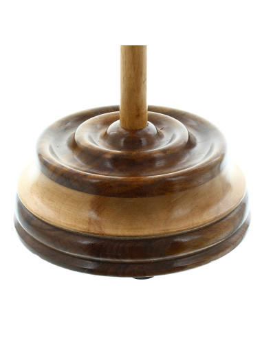 Houten garenhaspel voor wol op tafel Rascol