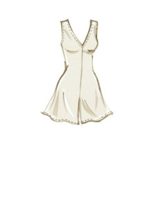 Patroon voor romper, jumpsuit, kamerjas en riem - McCall's 8245 2