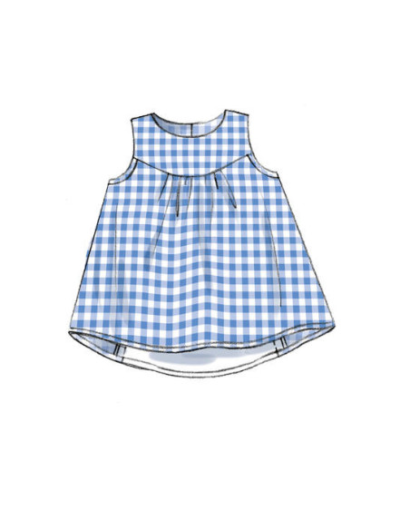 Jurkpatroon, broekje, panty's en hoeden - McCall's 7342