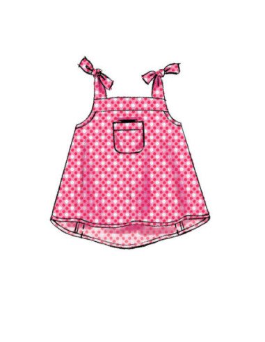 Jurkpatroon, broekje, panty's en hoeden - McCall's 7342