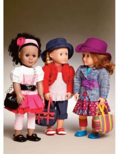 Patroon voor poppenkleding - McCall's 8524