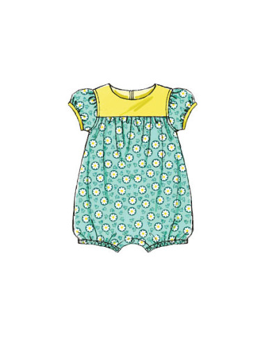 Baby romper patroon - McCall's 7107