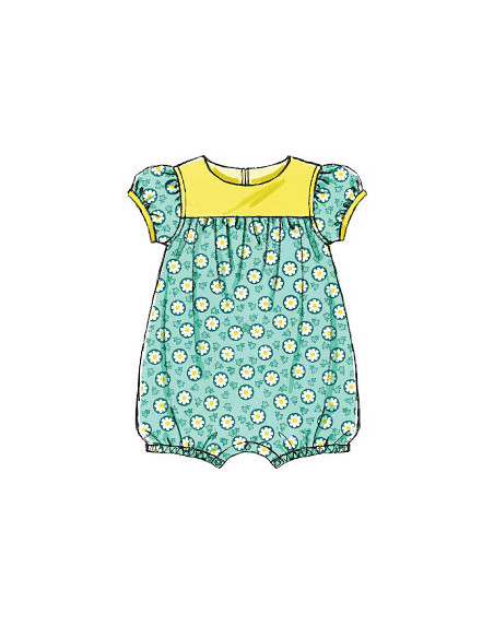 Baby romper patroon - McCall's 7107
