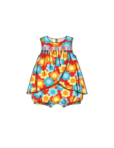 Baby romper patroon - McCall's 7107