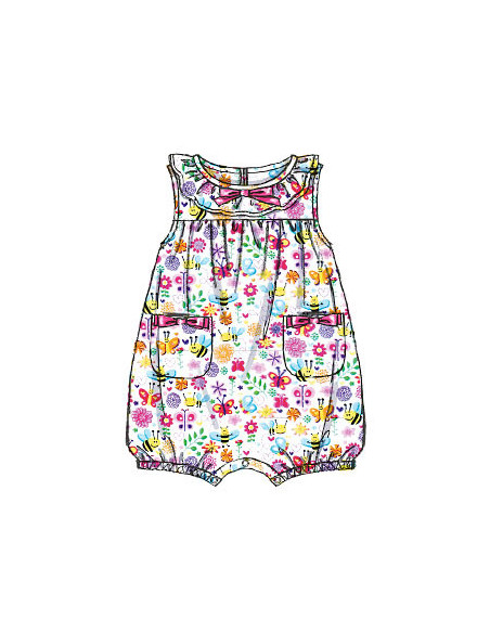 Baby romper patroon - McCall's 7107