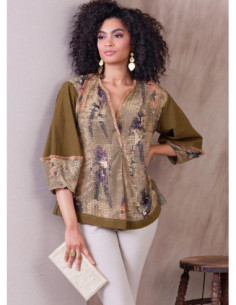 Jurk- en tuniekpatroon - Vogue 1937 2
