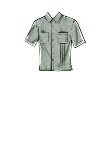 Overhemd- en hoedenpatroon - McCall's 8263