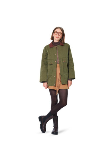 Jas- en mantelpatroon - Burda 5941