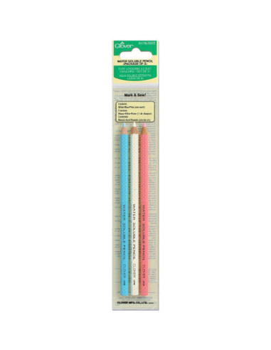 Set van 3 wateruitwisbare krijtpotloden