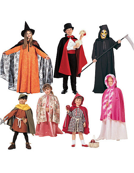 Patroon voor verkleedcape en tuniek - McCall's 7224