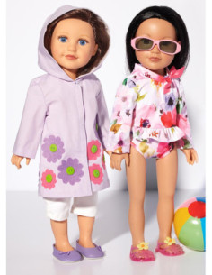 Patroon voor poppenkleding - McCall's 8309