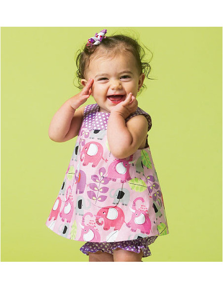 Bovenstuk patroon, jurken, pofbroek en broek - McCall's 6912