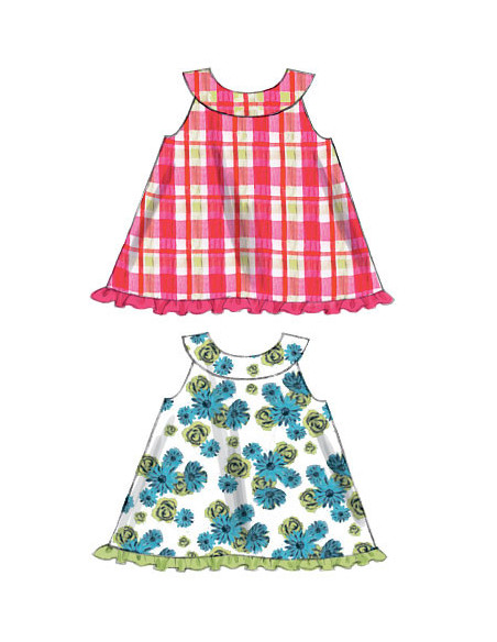 Bovenstuk patroon, jurken, pofbroek en broek - McCall's 6912