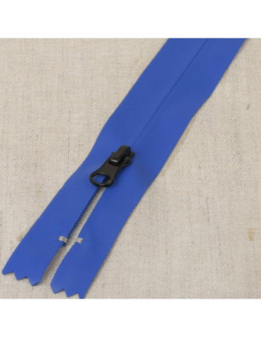 Onzichtbare waterdichte rits 20 cm - Blauw