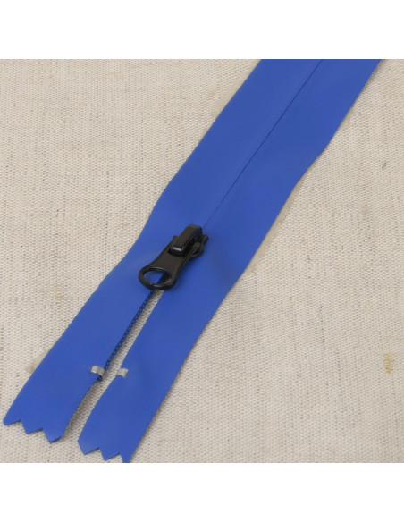 Onzichtbare waterdichte rits 20 cm - Blauw