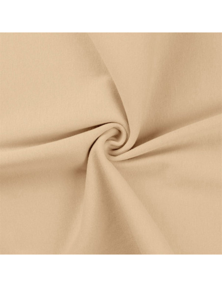 Jersey boordstof - Champagne