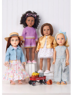 Patroon voor poppenkleding - McCall's 8523