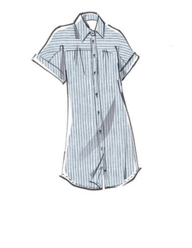 Jurk- en riempatroon - McCall's 8030
