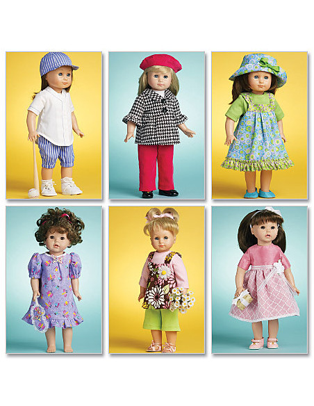 Patroon voor poppenkleding