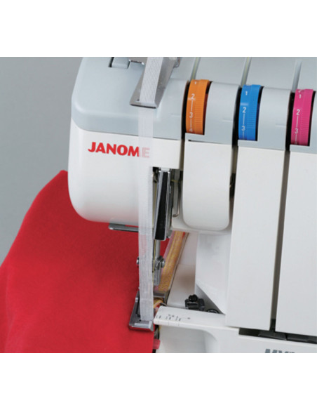 Janome overlockvoet met lintgeleider