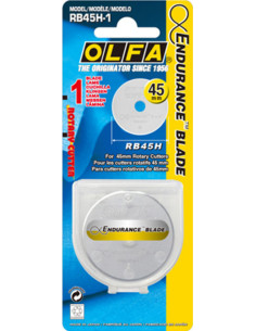 1 vervangmes Endurance voor Olfa snijder - 45 mm