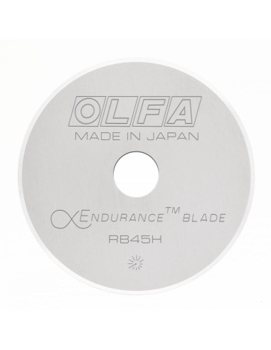 1 vervangmes Endurance voor Olfa snijder - 45 mm
