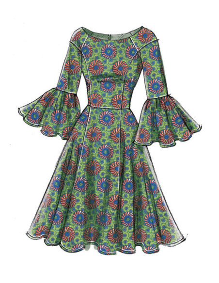 Jurkpatroon - Vogue 9239