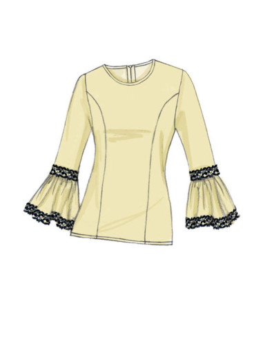 Top patroon - Vogue 9243