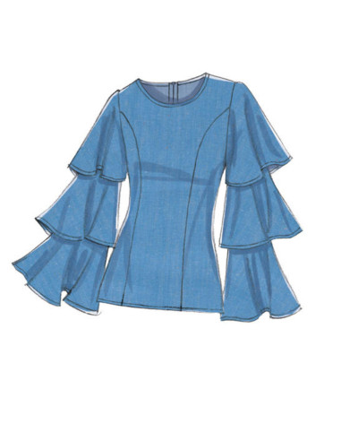 Top patroon - Vogue 9243