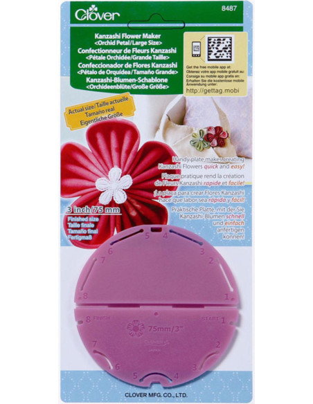 Kanzashi-bloemenmaker - Orchideeënblaadje L