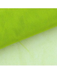 Glitter tule - Appelgroen