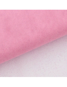 Glitter tule - Roze