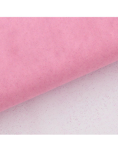 Glitter tule - Roze