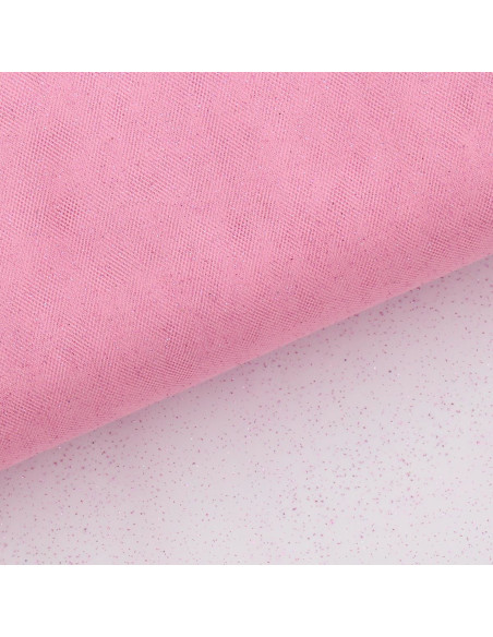 Glitter tule - Roze