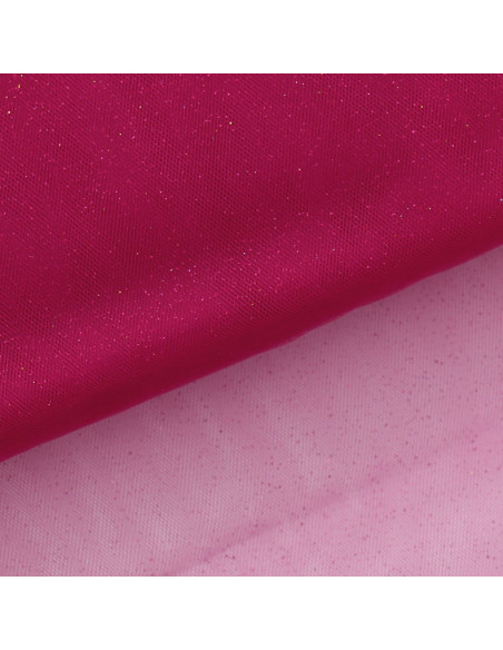 Glitter tule - Fuchsia