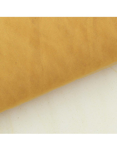 Glitter tule - Geel goud