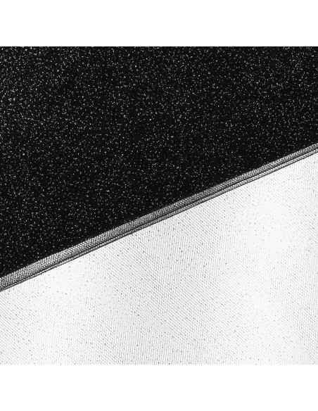 Glitter tule - Zwart